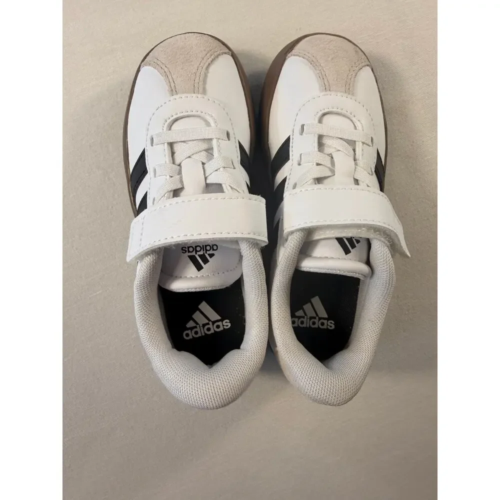 Adidas VL Court 3.0 Toddler Girls Sneakers White 11K NWOT